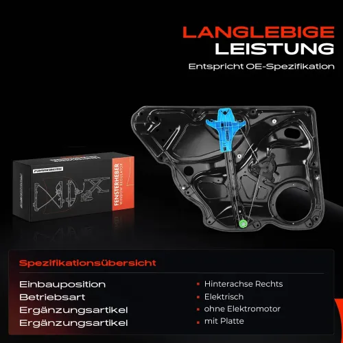 Fensterheber hinten rechts Frankberg 5481FB0024664 Bild Fensterheber hinten rechts Frankberg 5481FB0024664