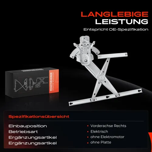 Fensterheber vorne rechts Frankberg 5481FB0024707 Bild Fensterheber vorne rechts Frankberg 5481FB0024707