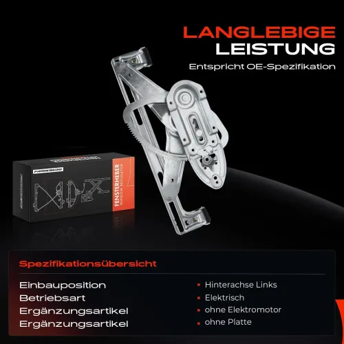 Fensterheber hinten links Frankberg 5481FB0024718 Bild Fensterheber hinten links Frankberg 5481FB0024718