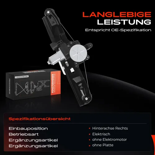 Fensterheber hinten rechts Frankberg 5481FB0024723 Bild Fensterheber hinten rechts Frankberg 5481FB0024723