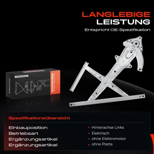 Fensterheber hinten links Frankberg 5481FB0024764 Bild Fensterheber hinten links Frankberg 5481FB0024764
