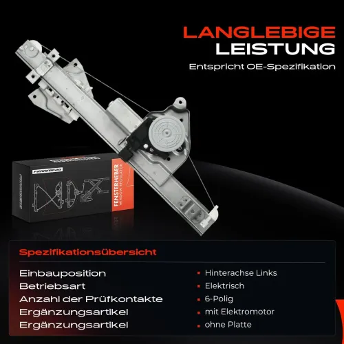 Fensterheber hinten links Frankberg 5481FB0024768 Bild Fensterheber hinten links Frankberg 5481FB0024768