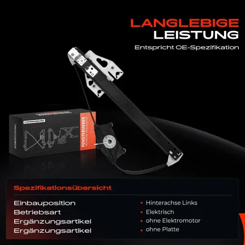 Fensterheber hinten links Frankberg 5481FB0024819 Bild Fensterheber hinten links Frankberg 5481FB0024819