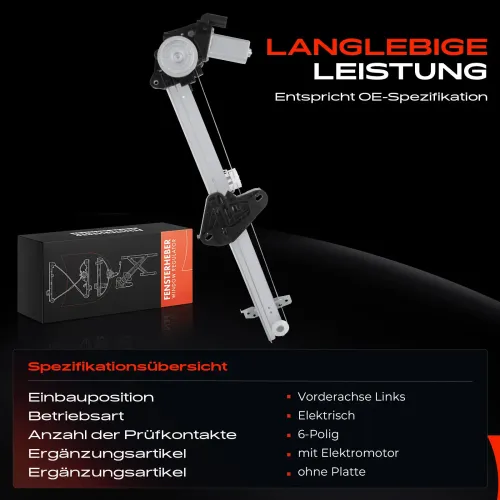 Fensterheber vorne links Frankberg 5481FB0024821 Bild Fensterheber vorne links Frankberg 5481FB0024821