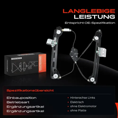 Fensterheber hinten links Frankberg 5481FB0024830 Bild Fensterheber hinten links Frankberg 5481FB0024830