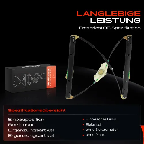 Fensterheber hinten links Frankberg 5481FB0024838 Bild Fensterheber hinten links Frankberg 5481FB0024838