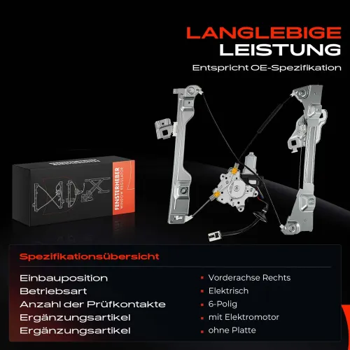 Fensterheber vorne rechts Frankberg 5481FB0024849 Bild Fensterheber vorne rechts Frankberg 5481FB0024849