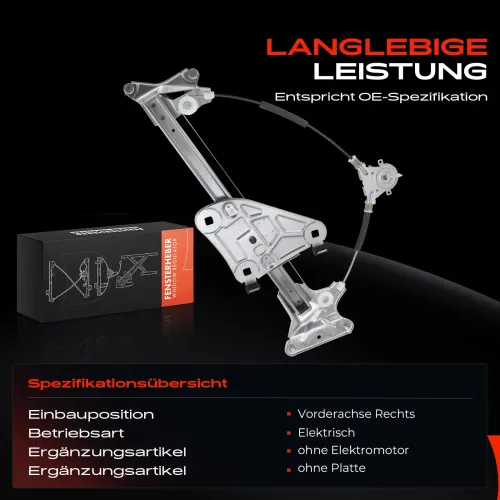 Fensterheber vorne rechts Frankberg 5481FB0024853 Bild Fensterheber vorne rechts Frankberg 5481FB0024853