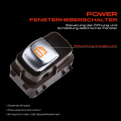 Schalter, Fensterheber beifahrerseitig Frankberg 5481FB0024922 Bild Schalter, Fensterheber beifahrerseitig Frankberg 5481FB0024922