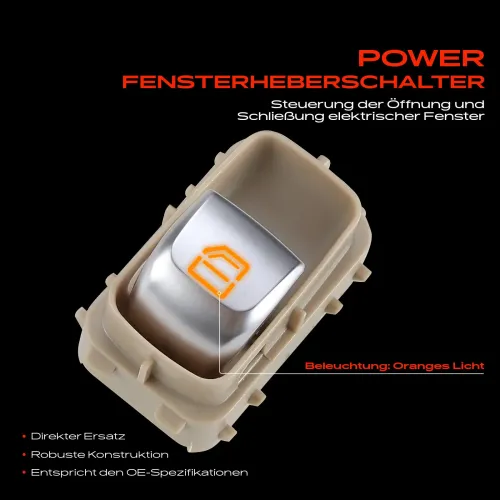 Schalter, Fensterheber beifahrerseitig Frankberg 5481FB0024923 Bild Schalter, Fensterheber beifahrerseitig Frankberg 5481FB0024923