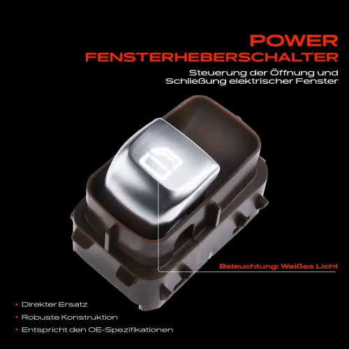 Schalter, Fensterheber beifahrerseitig Frankberg 5481FB0024925 Bild Schalter, Fensterheber beifahrerseitig Frankberg 5481FB0024925