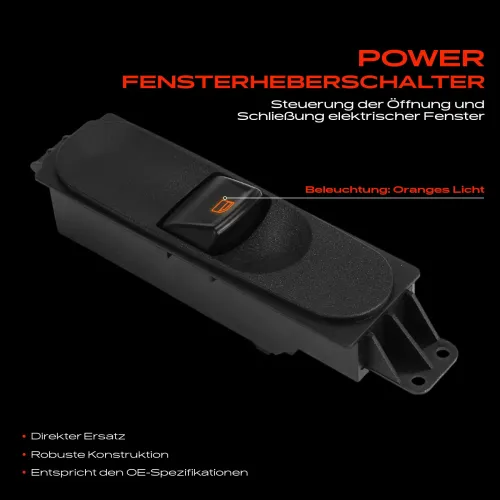 Schalter, Fensterheber beifahrerseitig Frankberg 5481FB0024962 Bild Schalter, Fensterheber beifahrerseitig Frankberg 5481FB0024962