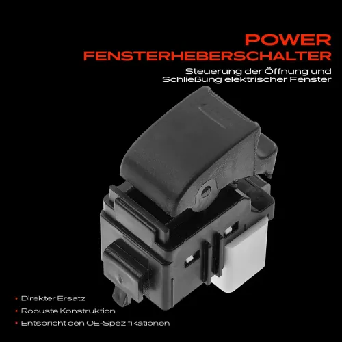 Schalter, Fensterheber beifahrerseitig Frankberg 5481FB0024980 Bild Schalter, Fensterheber beifahrerseitig Frankberg 5481FB0024980