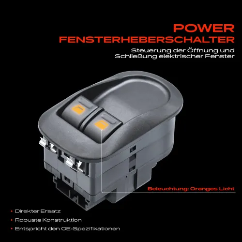 Schalter, Fensterheber fahrerseitig Frankberg 5481FB0024985 Bild Schalter, Fensterheber fahrerseitig Frankberg 5481FB0024985