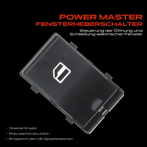 Schalter, Fensterheber fahrerseitig Frankberg 5481FB0025009 Bild Schalter, Fensterheber fahrerseitig Frankberg 5481FB0025009