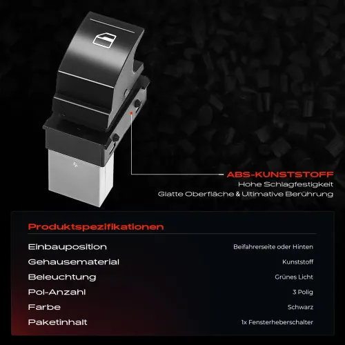 Schalter, Fensterheber vorne und hinten Frankberg 5481FB0025013 Bild Schalter, Fensterheber vorne und hinten Frankberg 5481FB0025013