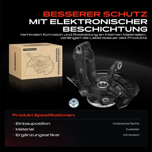 Achsschenkel, Radaufhängung Frankberg 5481FB0025056 Bild Achsschenkel, Radaufhängung Frankberg 5481FB0025056