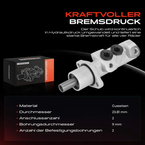 Hauptbremszylinder Frankberg 5481FB0025098 Bild Hauptbremszylinder Frankberg 5481FB0025098