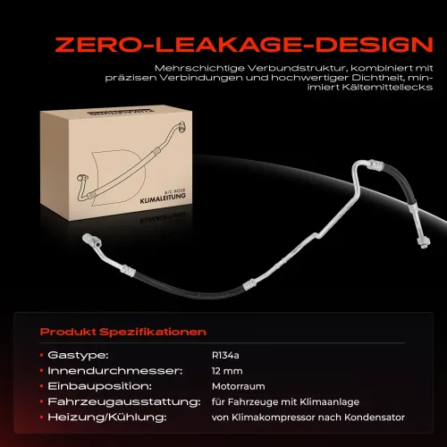 Hochdruck-/Niederdruckleitung, Klimaanlage Motorraum Frankberg 5481FB0025113 Bild Hochdruck-/Niederdruckleitung, Klimaanlage Motorraum Frankberg 5481FB0025113