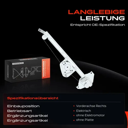 Fensterheber vorne rechts Frankberg 5481FB0025183 Bild Fensterheber vorne rechts Frankberg 5481FB0025183
