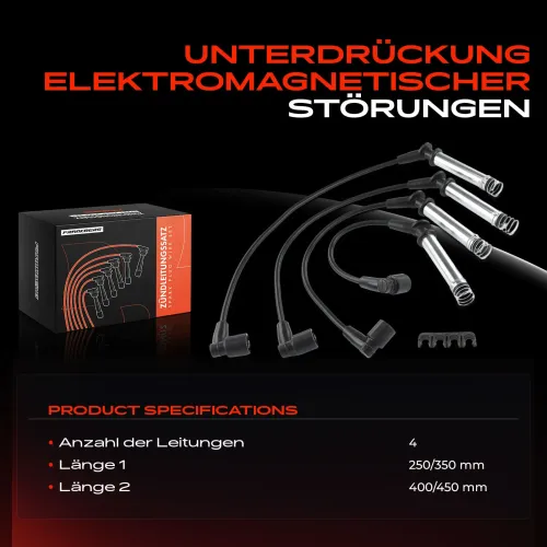 Zündleitungssatz Frankberg 5481FB0025204 Bild Zündleitungssatz Frankberg 5481FB0025204