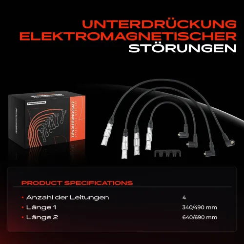 Zündleitungssatz Frankberg 5481FB0025211 Bild Zündleitungssatz Frankberg 5481FB0025211