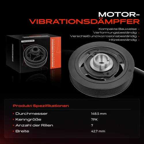 Riemenscheibe, Kurbelwelle Frankberg 5481FB0025227 Bild Riemenscheibe, Kurbelwelle Frankberg 5481FB0025227