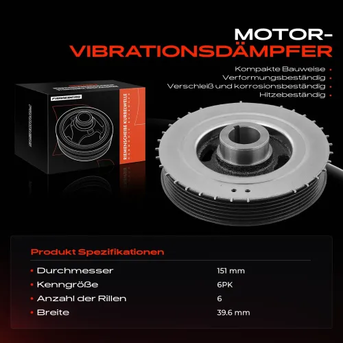 Riemenscheibe, Kurbelwelle Frankberg 5481FB0025230 Bild Riemenscheibe, Kurbelwelle Frankberg 5481FB0025230