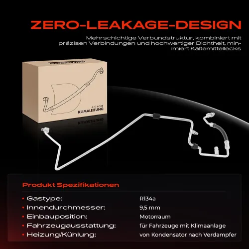Hochdruck-/Niederdruckleitung, Klimaanlage Motorraum Frankberg 5481FB0025277 Bild Hochdruck-/Niederdruckleitung, Klimaanlage Motorraum Frankberg 5481FB0025277
