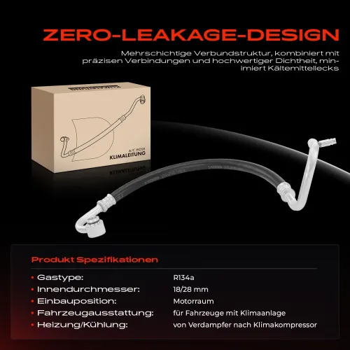 Hochdruck-/Niederdruckleitung, Klimaanlage Motorraum Frankberg 5481FB0025282 Bild Hochdruck-/Niederdruckleitung, Klimaanlage Motorraum Frankberg 5481FB0025282
