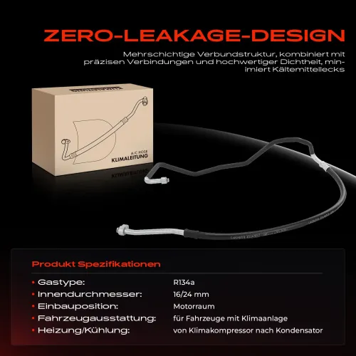 Hochdruck-/Niederdruckleitung, Klimaanlage Motorraum Frankberg 5481FB0025293 Bild Hochdruck-/Niederdruckleitung, Klimaanlage Motorraum Frankberg 5481FB0025293