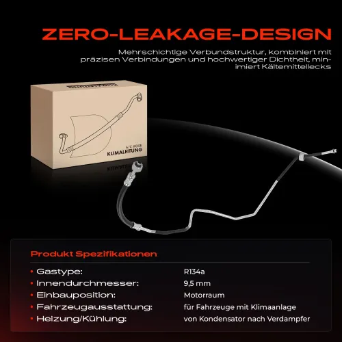 Hochdruck-/Niederdruckleitung, Klimaanlage Motorraum Frankberg 5481FB0025295 Bild Hochdruck-/Niederdruckleitung, Klimaanlage Motorraum Frankberg 5481FB0025295