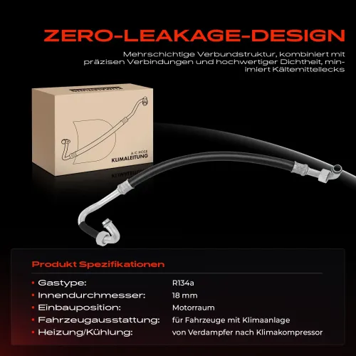 Hochdruck-/Niederdruckleitung, Klimaanlage Motorraum Frankberg 5481FB0025296 Bild Hochdruck-/Niederdruckleitung, Klimaanlage Motorraum Frankberg 5481FB0025296