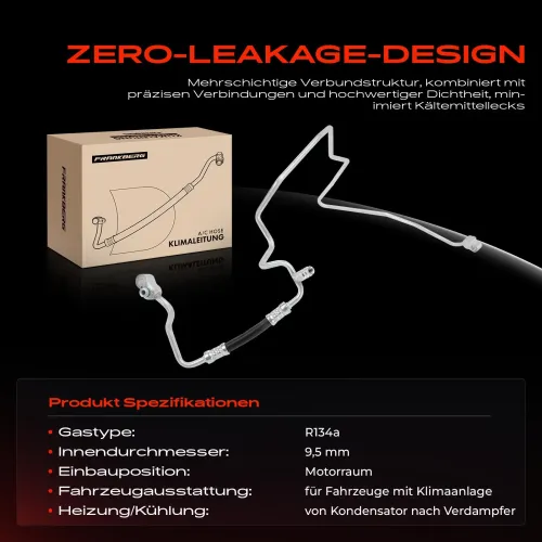 Hochdruck-/Niederdruckleitung, Klimaanlage Motorraum Frankberg 5481FB0025298 Bild Hochdruck-/Niederdruckleitung, Klimaanlage Motorraum Frankberg 5481FB0025298