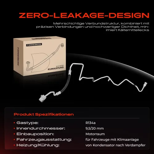 Hochdruck-/Niederdruckleitung, Klimaanlage Motorraum Frankberg 5481FB0025301 Bild Hochdruck-/Niederdruckleitung, Klimaanlage Motorraum Frankberg 5481FB0025301