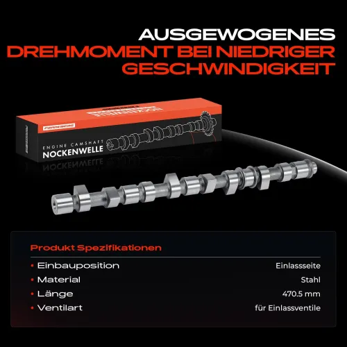 Nockenwelle Einlassseite Frankberg 5481FB0025610 Bild Nockenwelle Einlassseite Frankberg 5481FB0025610