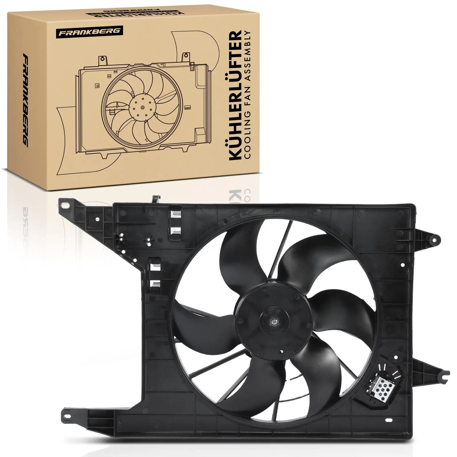 Lüfter, Motorkühlung 12 V Frankberg 5481FB0025678