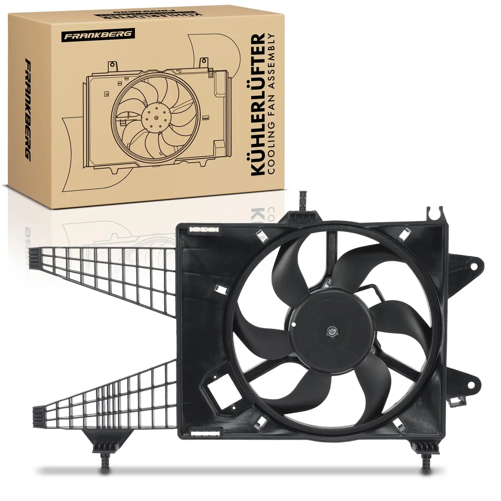 Lüfter, Motorkühlung 12 V Frankberg 5481FB0025691