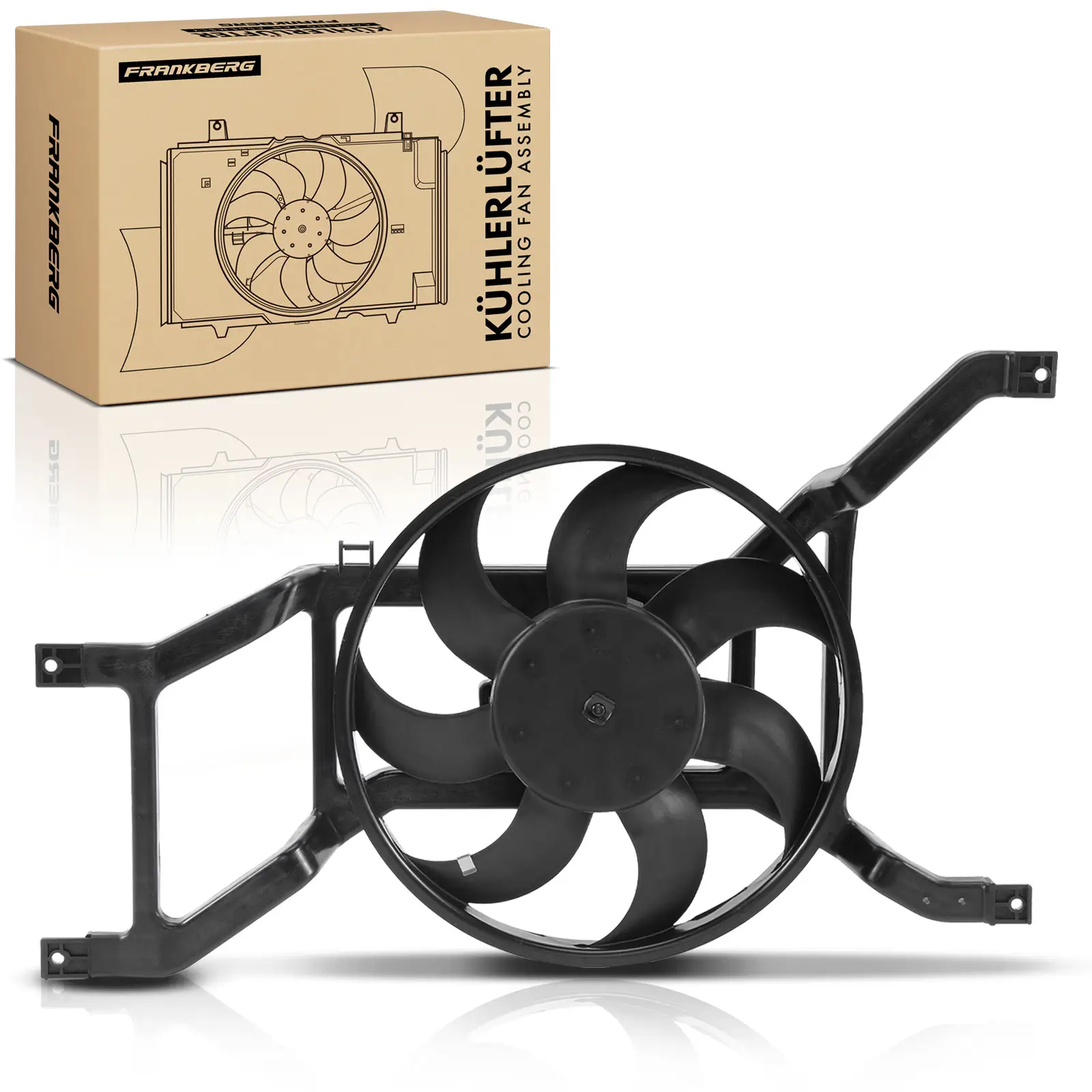 Lüfter, Motorkühlung 12 V Frankberg 5481FB0025693