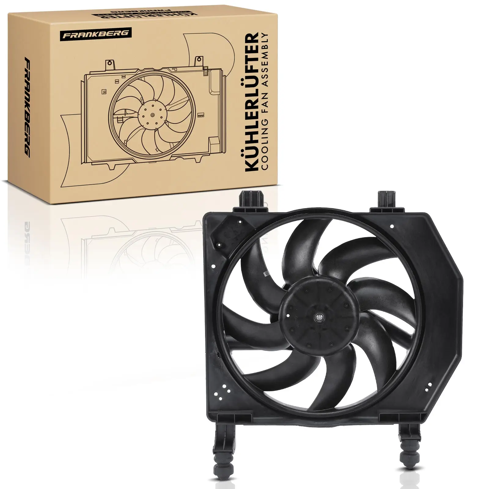 Lüfter, Motorkühlung 12 V Frankberg 5481FB0025697