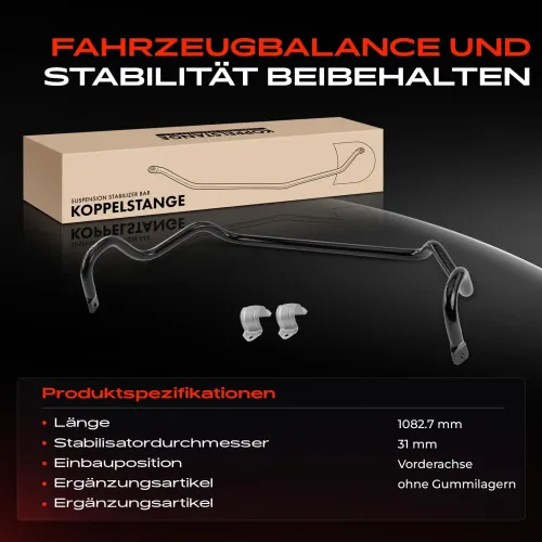 Stabilisator, Fahrwerk Vorderachse Frankberg 5481FB0025756 Bild Stabilisator, Fahrwerk Vorderachse Frankberg 5481FB0025756