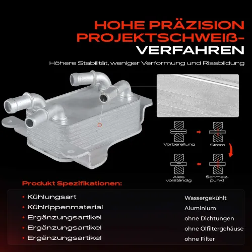 Ölkühler, Motoröl Frankberg 5481FB0025787 Bild Ölkühler, Motoröl Frankberg 5481FB0025787