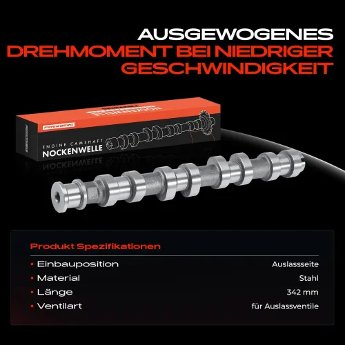 Nockenwelle Auslassseite Frankberg 5481FB0026644 Bild Nockenwelle Auslassseite Frankberg 5481FB0026644