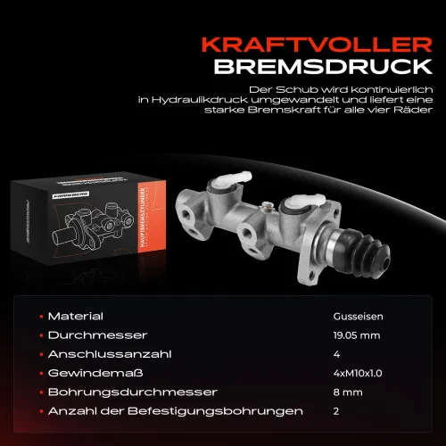 Hauptbremszylinder Frankberg 5481FB0026846 Bild Hauptbremszylinder Frankberg 5481FB0026846