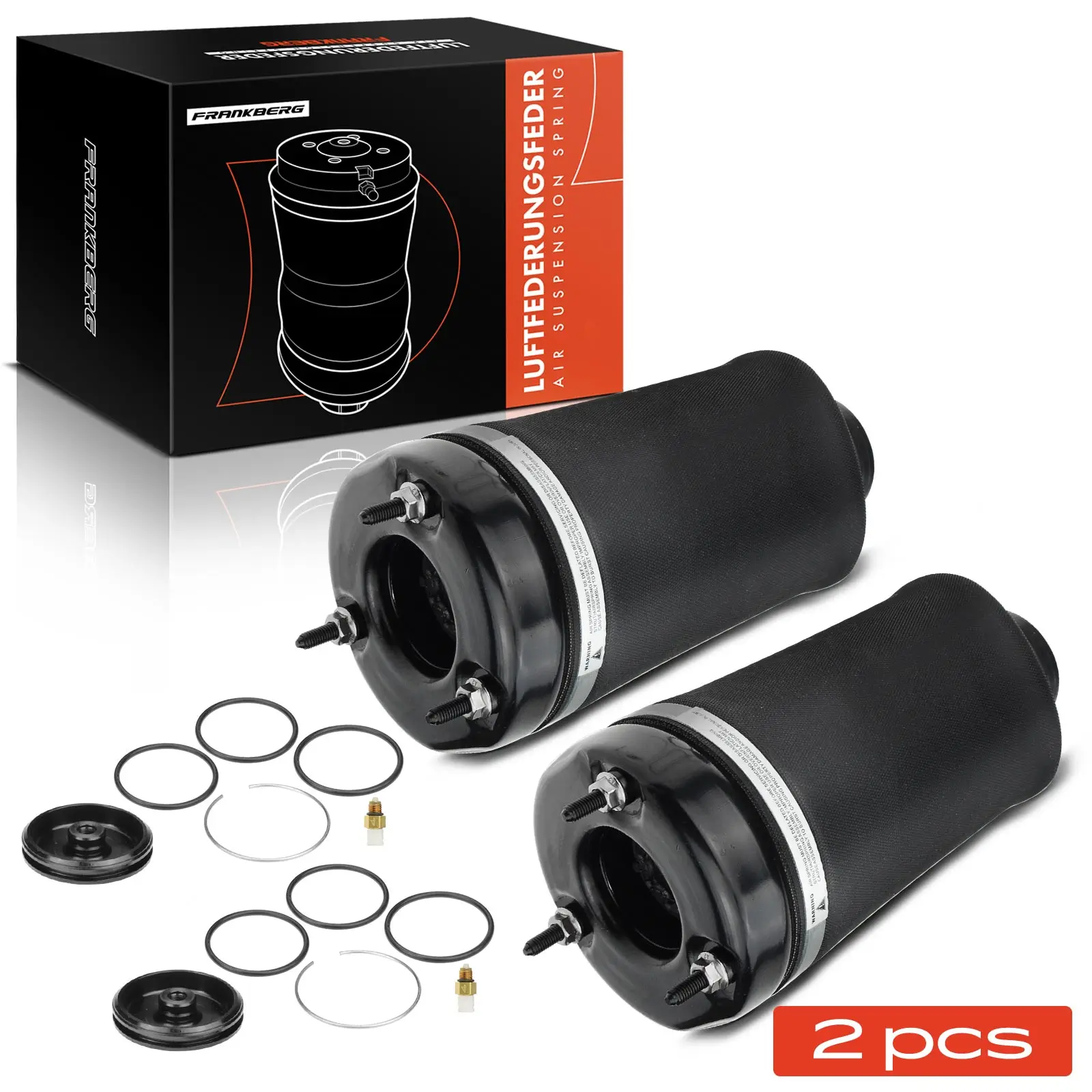 Luftfeder, Fahrwerk Vorderachse beidseitig Frankberg 5481FB0026914