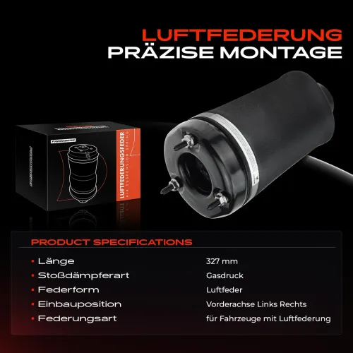 Luftfeder, Fahrwerk Vorderachse beidseitig Frankberg 5481FB0026914 Bild Luftfeder, Fahrwerk Vorderachse beidseitig Frankberg 5481FB0026914