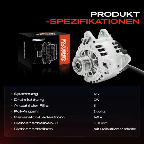 Generator 12 V Frankberg 5481FB0027092 Bild Generator 12 V Frankberg 5481FB0027092