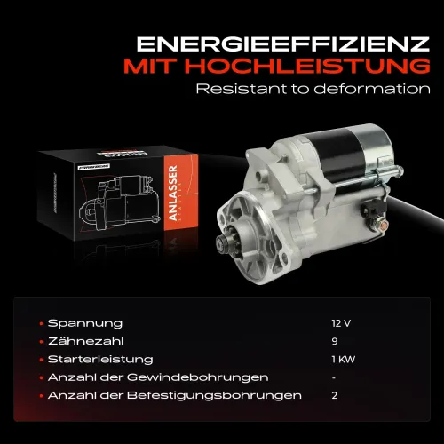Starter 12 V 1 kW Frankberg 5481FB0027121 Bild Starter 12 V 1 kW Frankberg 5481FB0027121