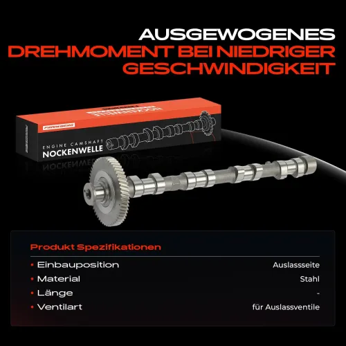 Nockenwelle Auslassseite Frankberg 5481FB0027312 Bild Nockenwelle Auslassseite Frankberg 5481FB0027312