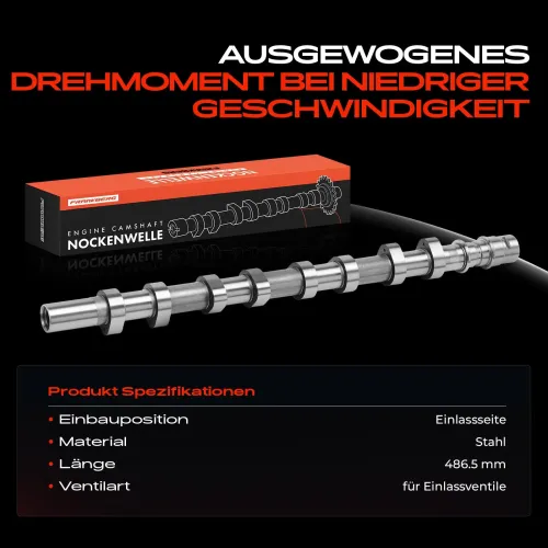 Nockenwelle Einlassseite Frankberg 5481FB0027316 Bild Nockenwelle Einlassseite Frankberg 5481FB0027316